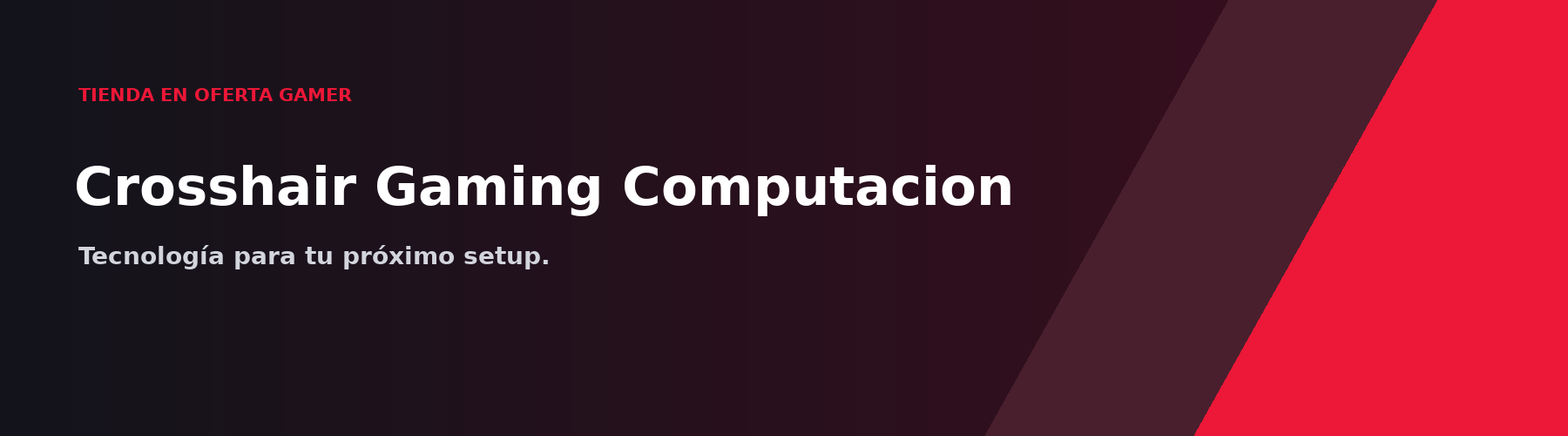 Portada de Crosshair Gaming Computacion